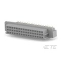 Te Connectivity Board Euro Connector, 48 Contact(S), 3 Row(S), Female, Right Angle, 0.1 Inch Pitch, Solder 5650868-5